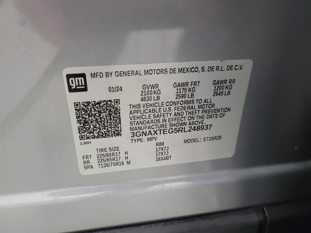 2024 Chevrolet Equinox in Eastpointe, MI 48021 - 18138204 33