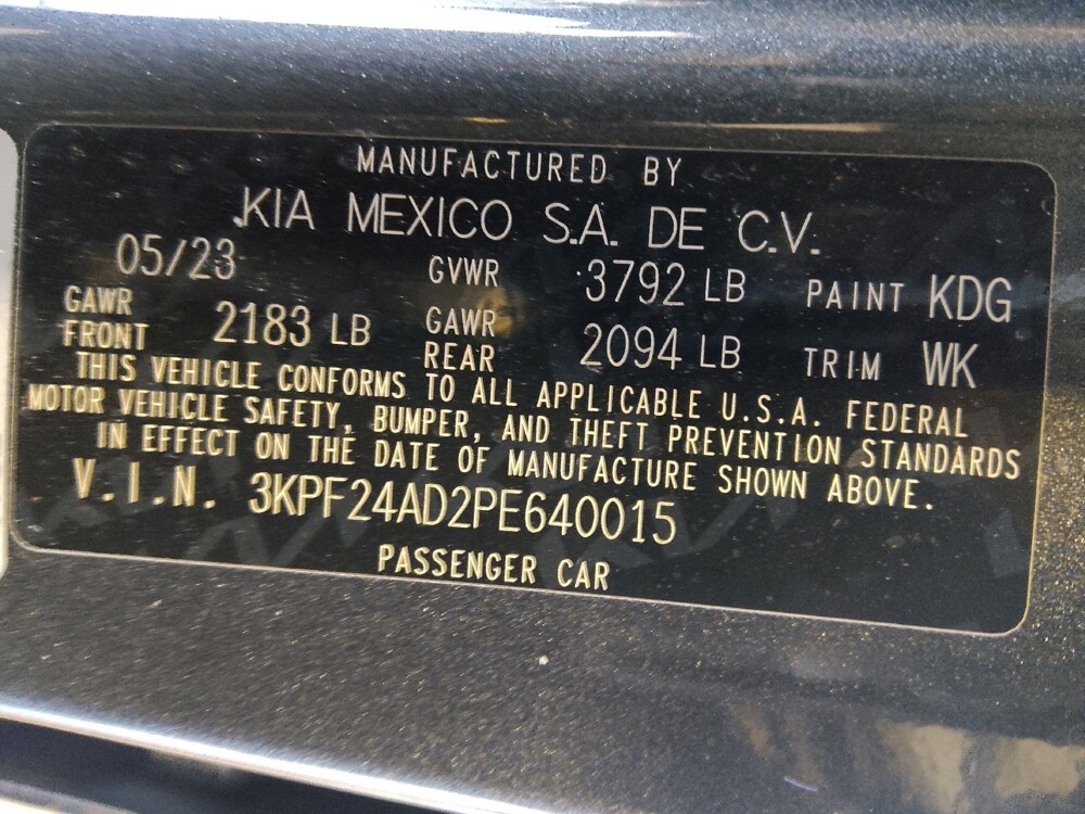 2023 Kia Forte in Mobile, AL 36606 - 18138235 33