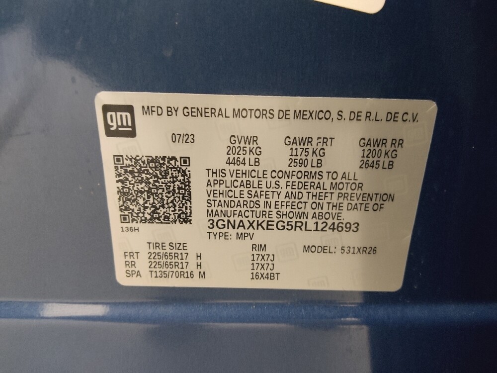2024 Chevrolet Equinox in Gladstone, MO 64118 - 18138245 33