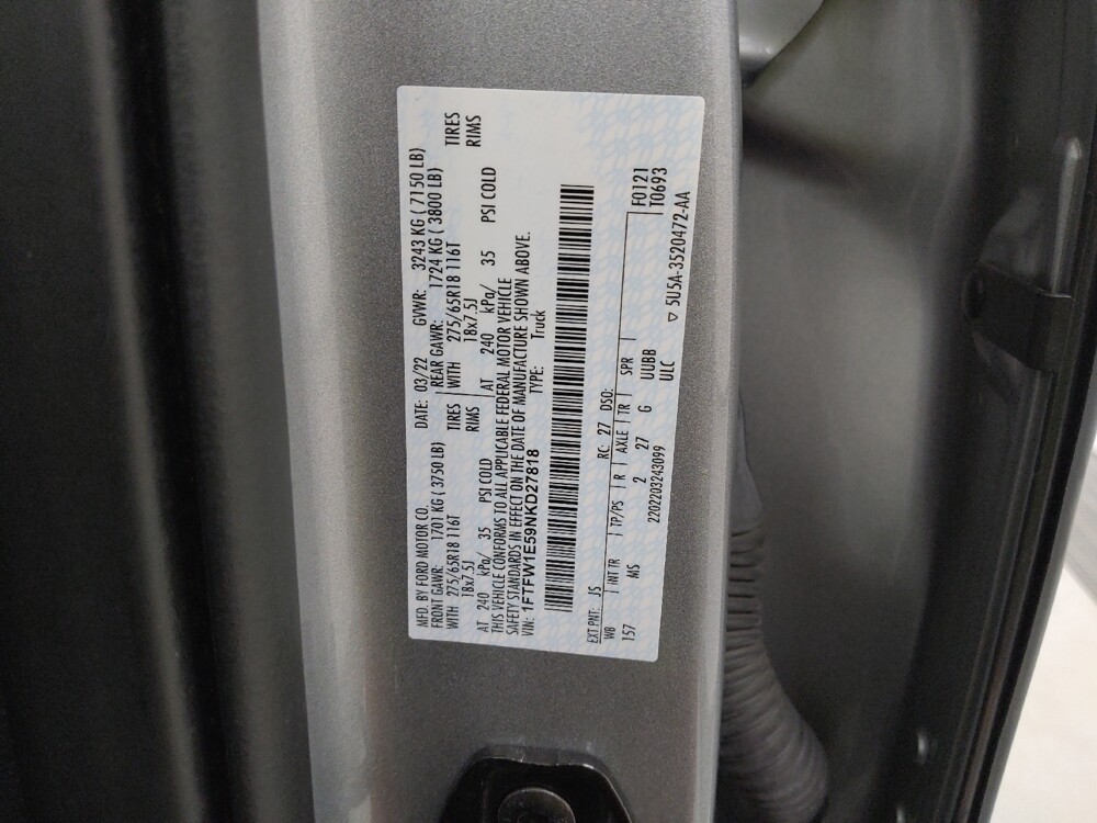 2022 Ford F150 in St. Louis, MO 63136 - 18138252 33