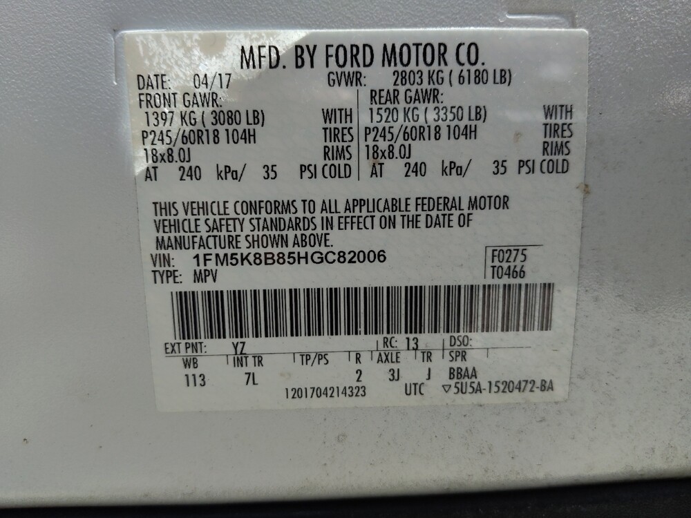 2017 Ford Explorer in Macon, GA 31210 - 18138258 33