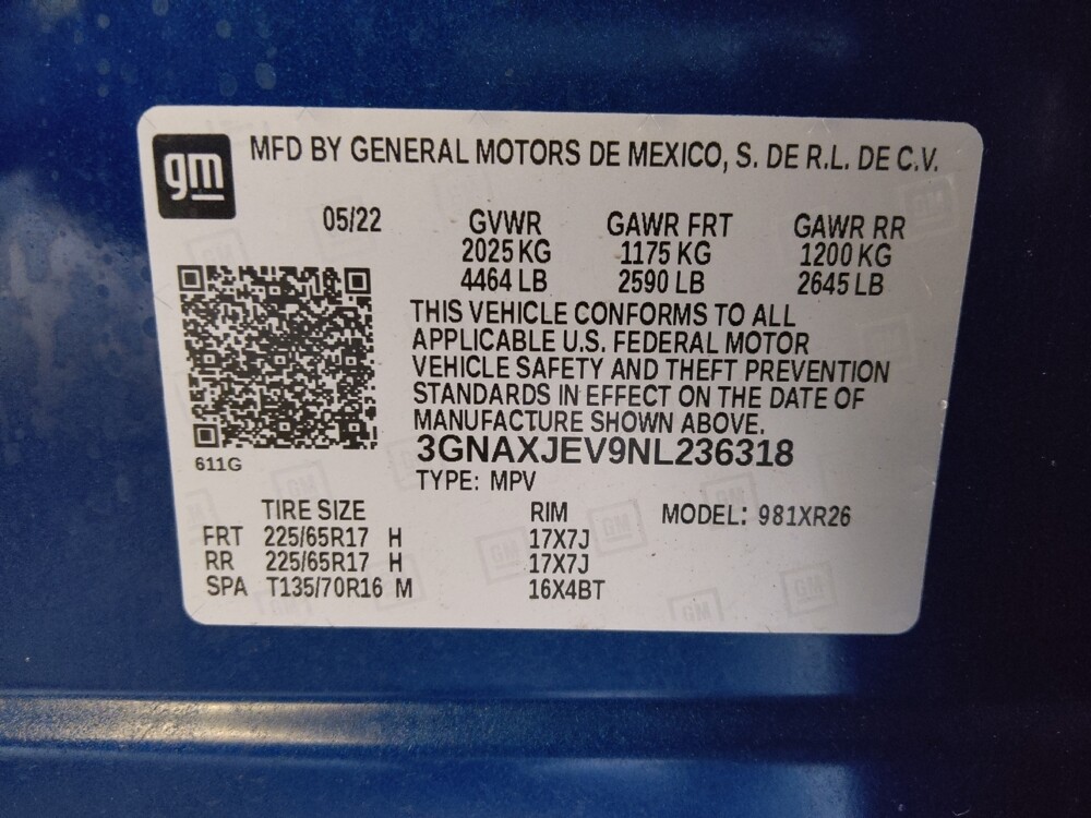 2022 Chevrolet Equinox in Macon, GA 31210 - 18138265 33