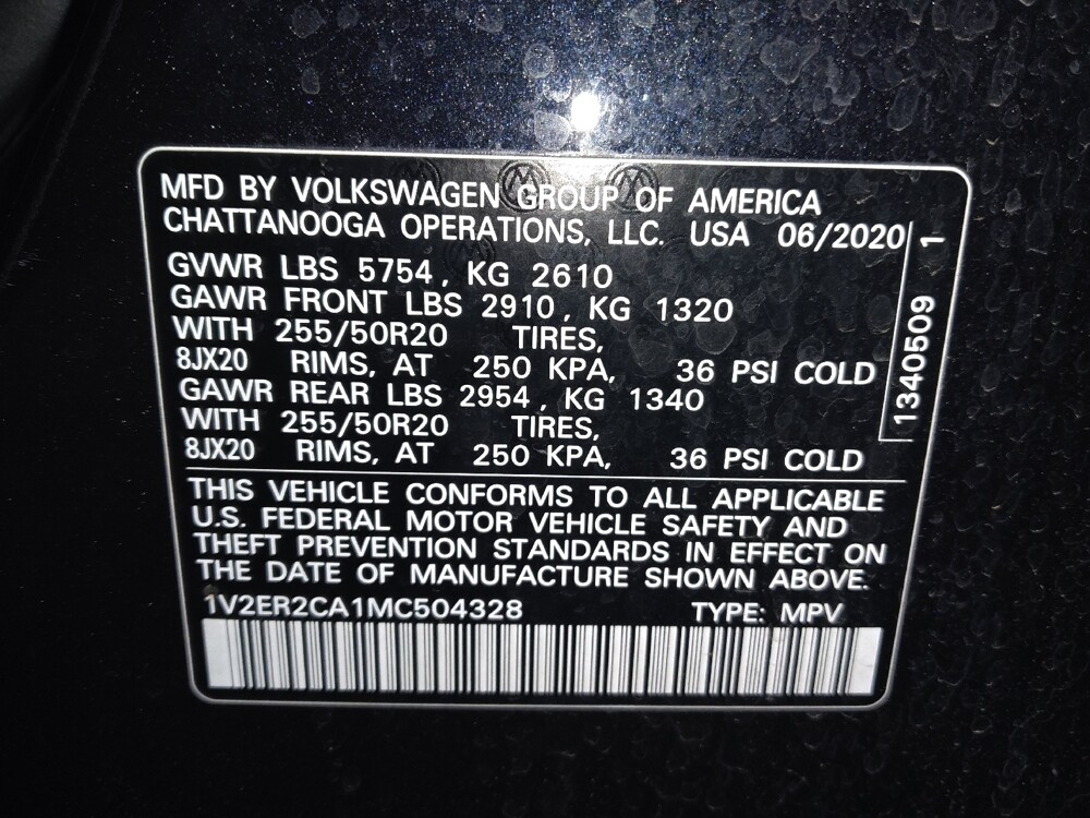 2021 Volkswagen Atlas in Lewisville, TX 75067 - 18138279 33