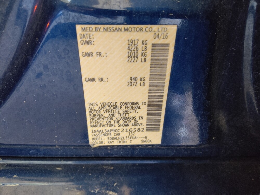 2016 Nissan Altima in Stone Mountain, GA 30083 - 18138281 33