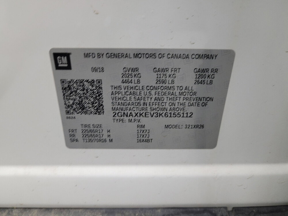 2019 Chevrolet Equinox in Las Vegas, NV 89102 - 18138282 33