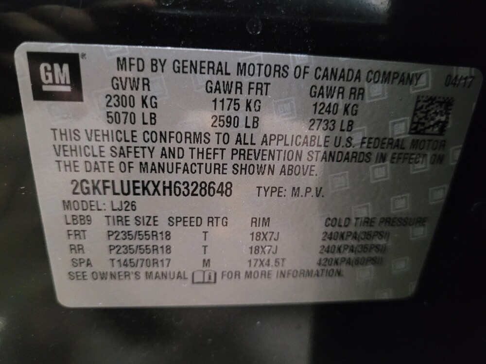 2017 GMC Terrain in Glen Burnie, MD 21061 - 18138301 33