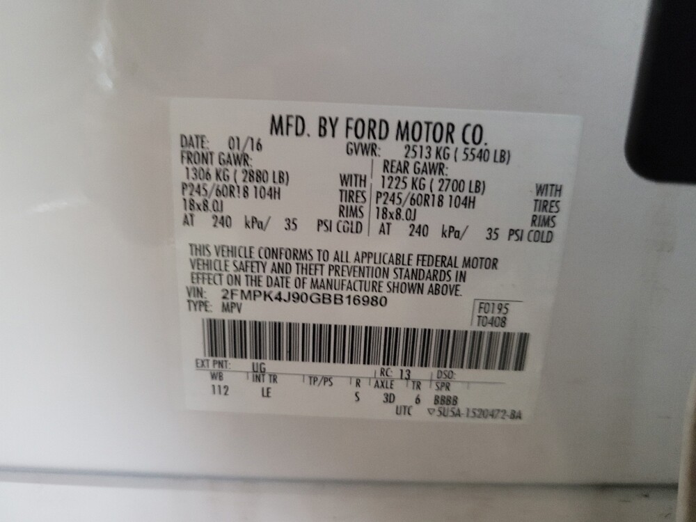 2016 Ford Edge in New Castle, DE 19720 - 18138310 33