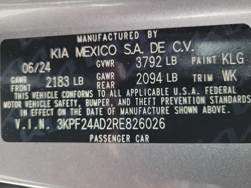2024 Kia Forte in Memphis, TN 38128 - 18138321 33