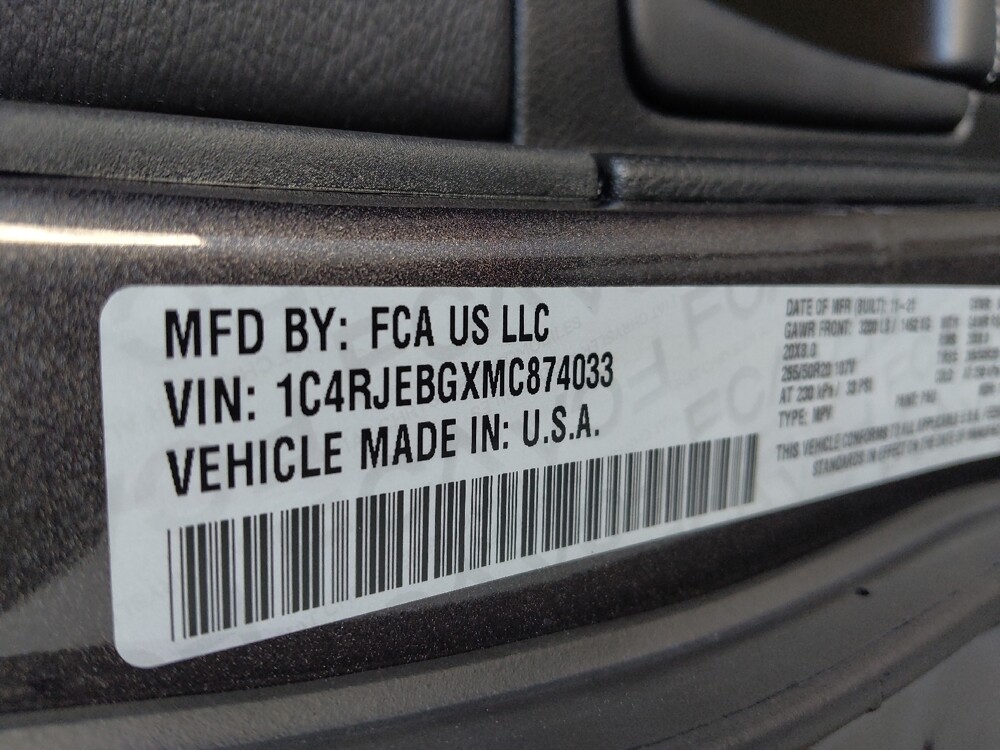 2021 Jeep Grand Cherokee in Stone Mountain, GA 30083 - 18138331 33