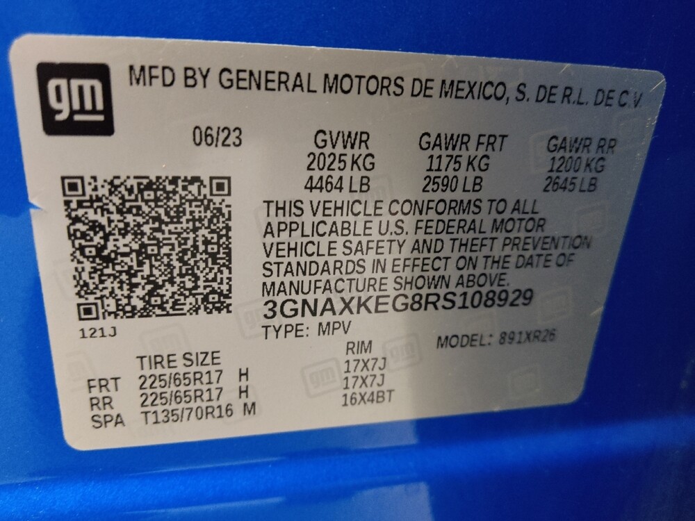 2024 Chevrolet Equinox in Gladstone, MO 64118 - 18138335 33