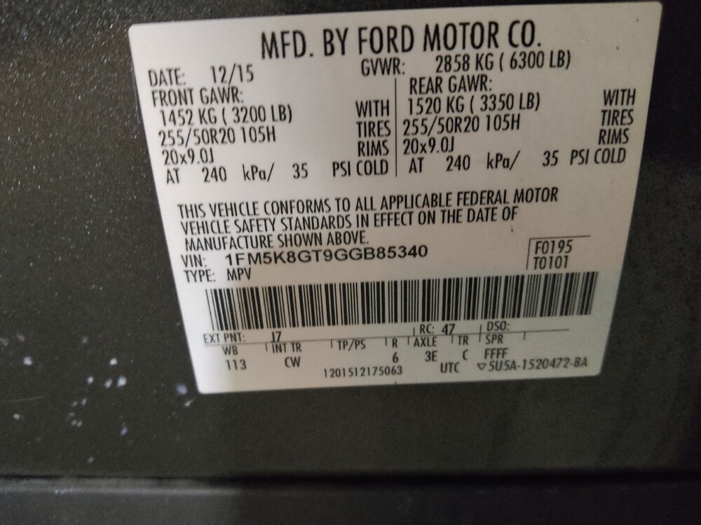 2016 Ford Explorer in Macon, GA 31210 - 18138362 33