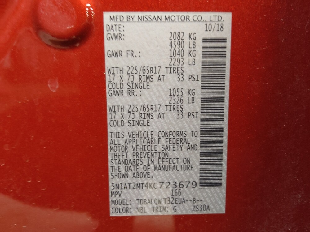 2019 Nissan Rogue in Macon, GA 31210 - 18138374 33