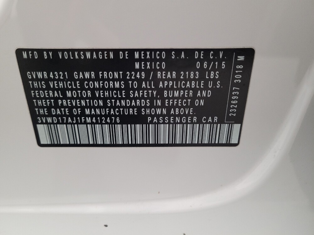 2015 Volkswagen Jetta in El Cajon, CA 92020 - 18138389 33