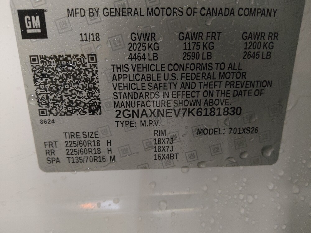 2019 Chevrolet Equinox in Pelham, AL 35124 - 18138405 33