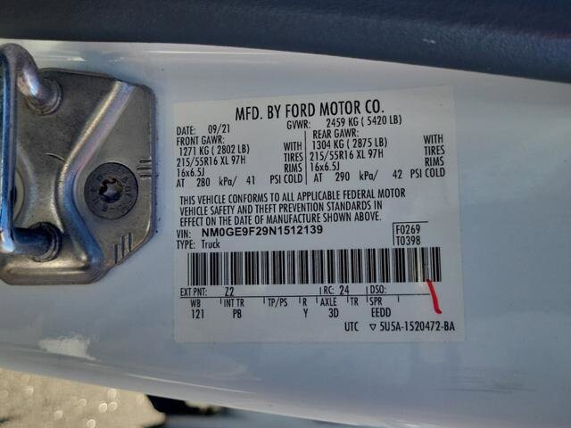 2022 Ford Transit Connect in Blauvelt, NY 10913 - 18138421 24