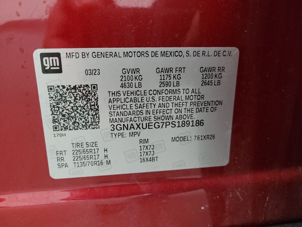 2023 Chevrolet Equinox in Eastpointe, MI 48021 - 18138512 33