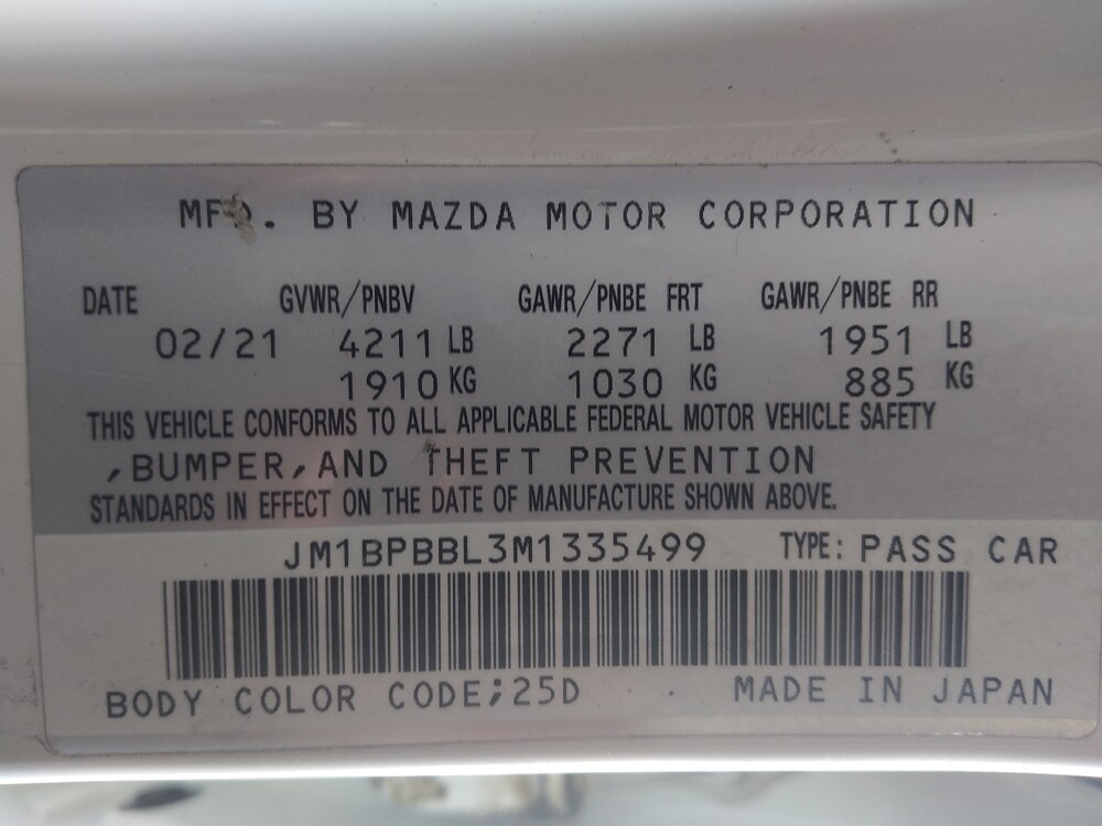 2021 MAZDA MAZDA3 in Jackson, MS 39211 - 18138526 33