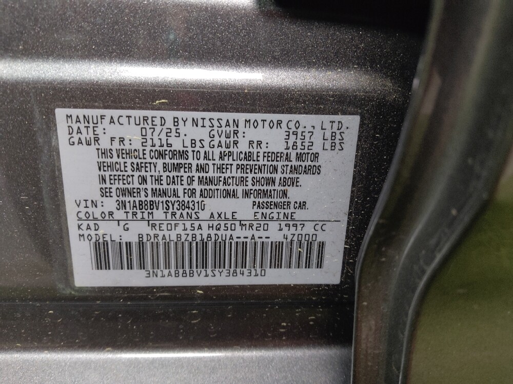 2025 Nissan Sentra in Chattanooga, TN 37421 - 18138531 33
