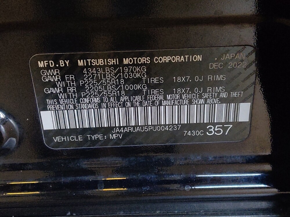 2023 Mitsubishi Outlander Sport in Gainesville, FL 32609 - 18138588 33