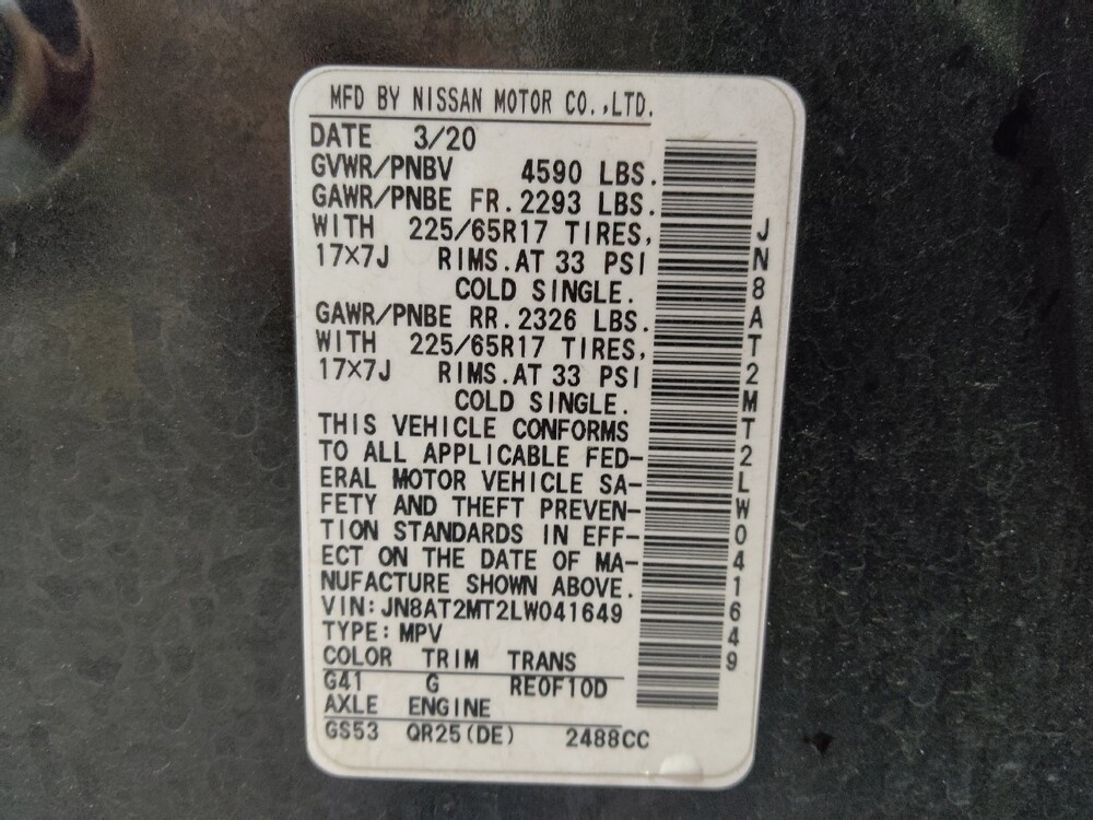 2020 Nissan Rogue in Greensboro, NC 27407 - 18138615 33
