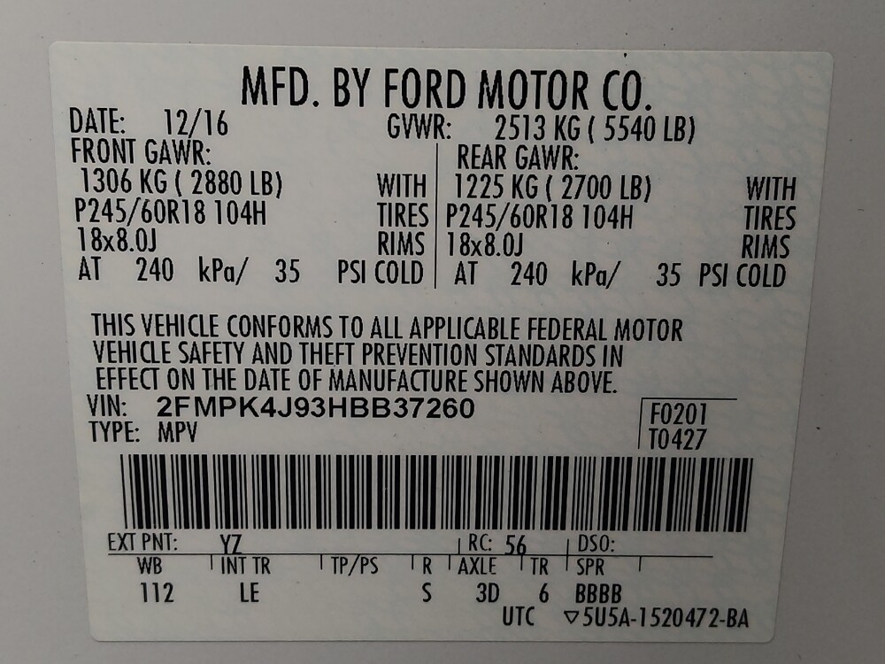 2017 Ford Edge in Temple, TX 76502 - 18138649 33