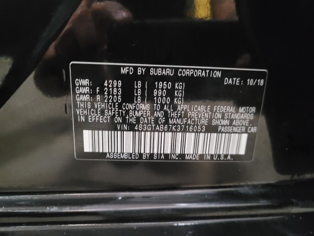 2019 Subaru Impreza in Richmond, VA 23235 - 18138676 33