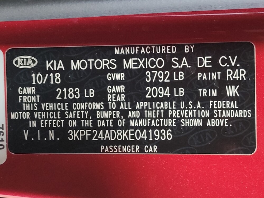 2019 Kia Forte in Gainesville, FL 32609 - 18138726 33