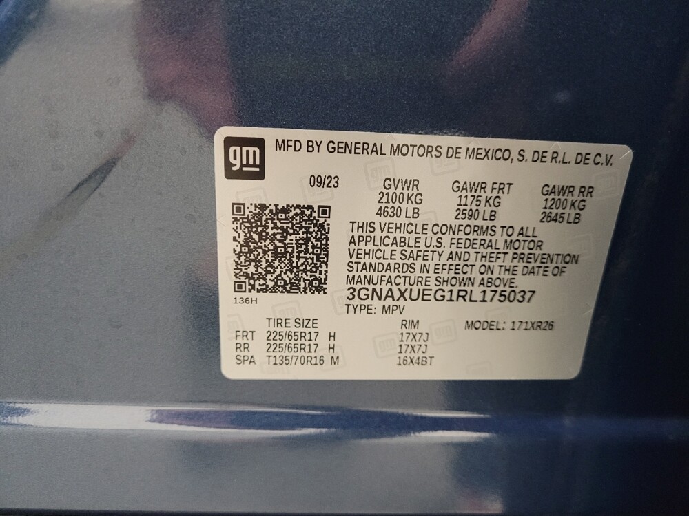 2024 Chevrolet Equinox in Eastpointe, MI 48021 - 18138747 33