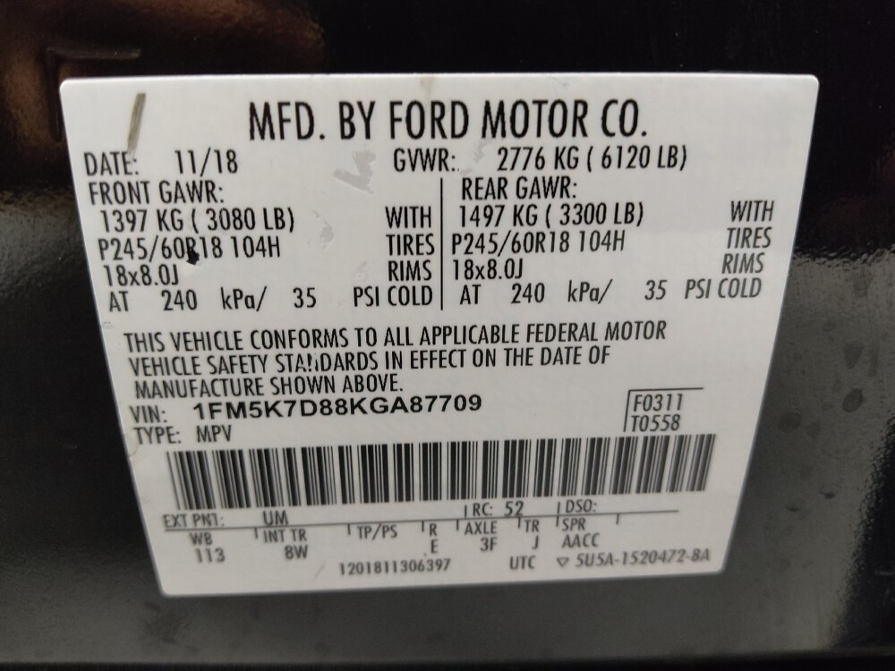2019 Ford Explorer in Oklahoma City, OK 73139 - 18138756 33