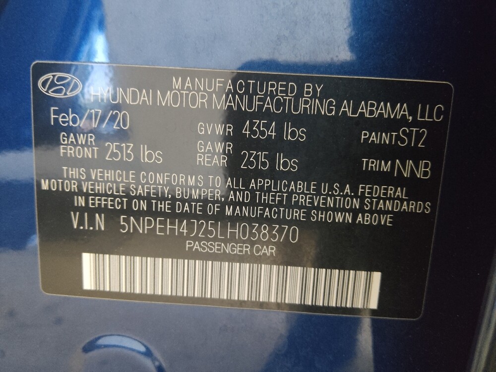 2020 Hyundai Sonata in Duluth, GA 30096 - 18138775 33