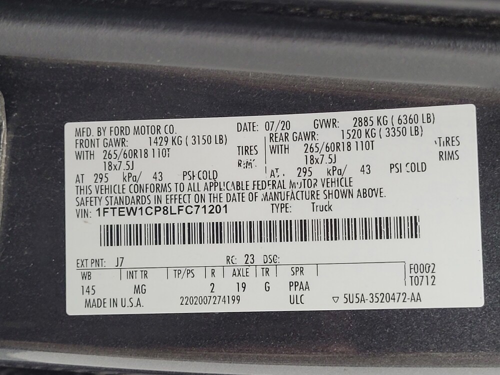 2020 Ford F150 in Madison, TN 37115 - 18138805 33