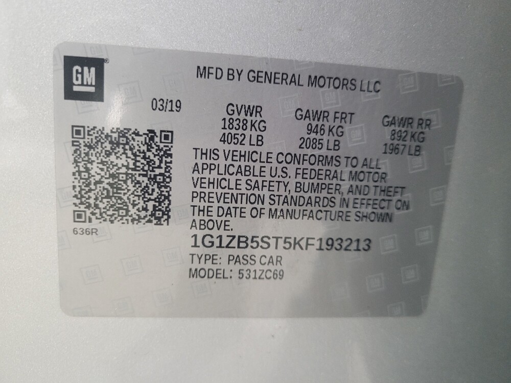 2019 Chevrolet Malibu in Duluth, GA 30096 - 18138813 33