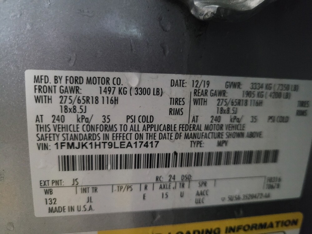 2020 Ford Expedition Max in Macon, GA 31210 - 18138831 33