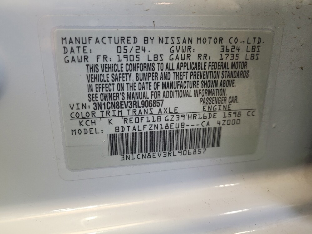 2024 Nissan Versa in Columbus, OH 43231 - 18138840 33