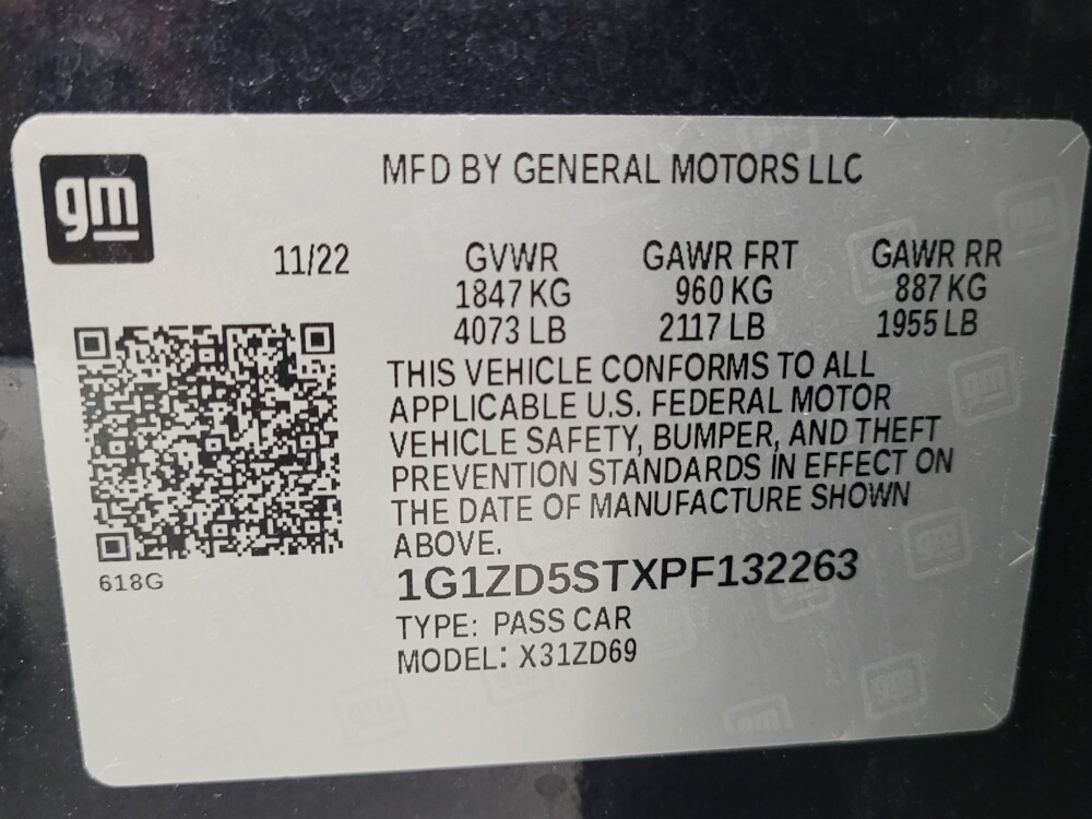 2023 Chevrolet Malibu in Antioch, TN 37013 - 18138844 33