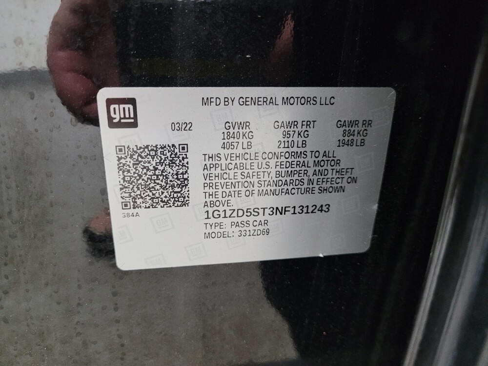 2022 Chevrolet Malibu in Eastpointe, MI 48021 - 18138888 33