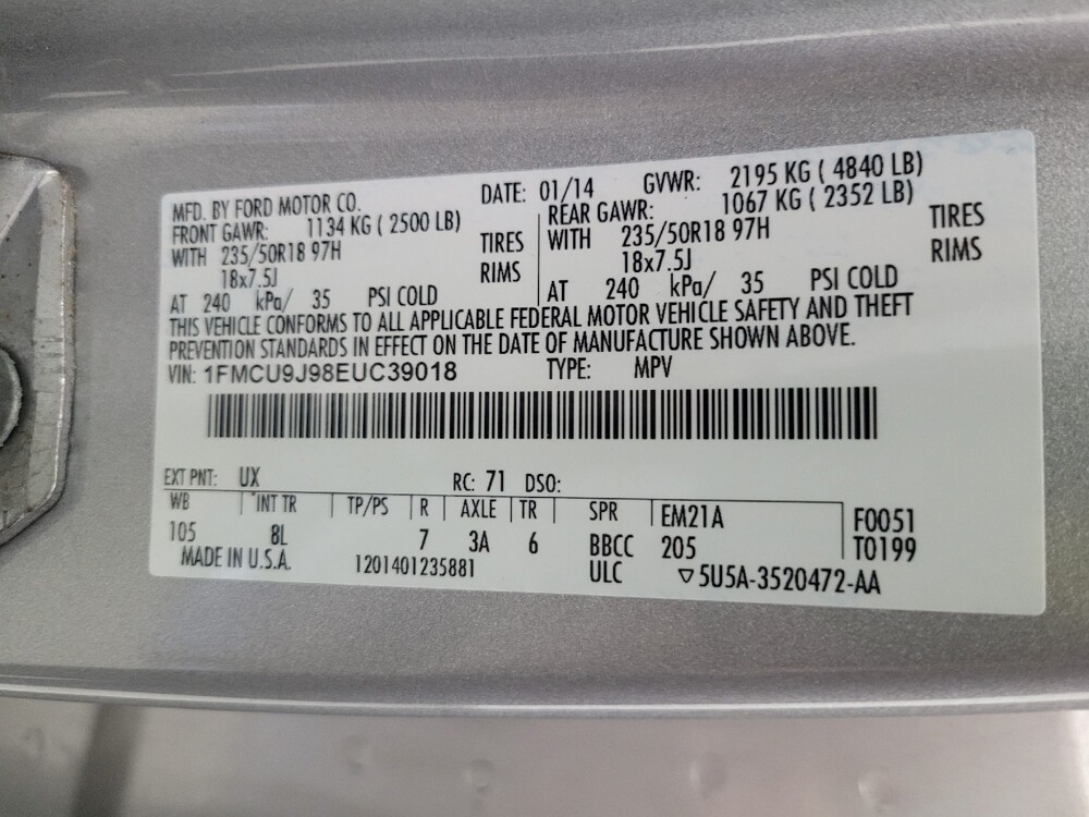 2014 Ford Escape in Columbus, OH 43231 - 18138903 33