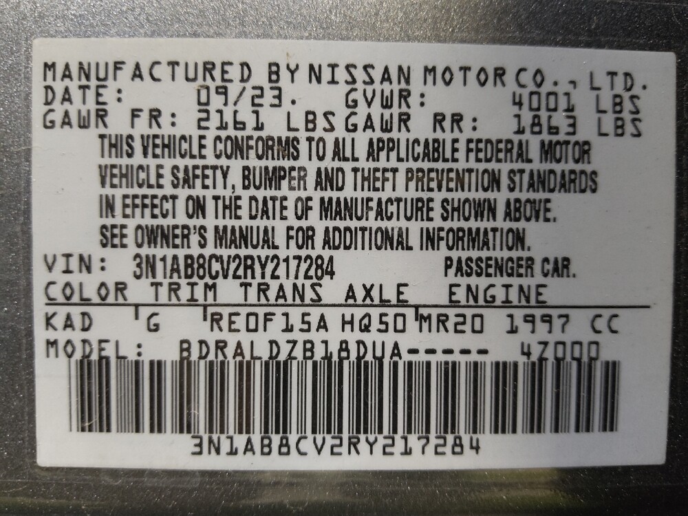 2024 Nissan Sentra in Lakeland, FL 33815 - 18138930 33