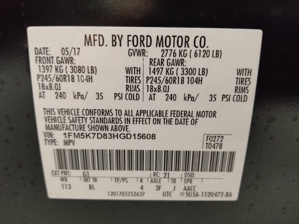 2017 Ford Explorer in Sanford, FL 32773 - 18138961 33