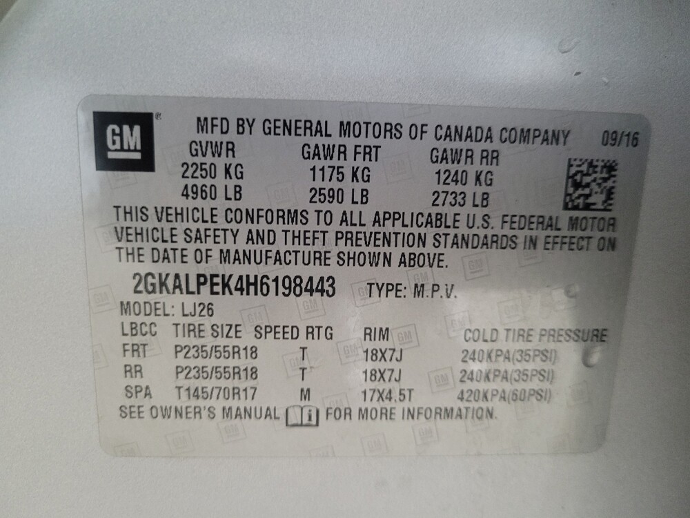 2017 GMC Terrain in Duluth, GA 30096 - 18138966 33