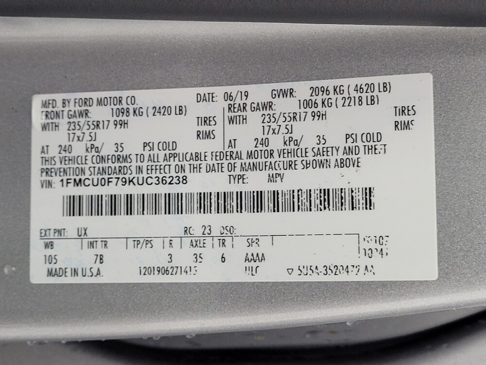 2019 Ford Escape in Memphis, TN 38128 - 18138968 33
