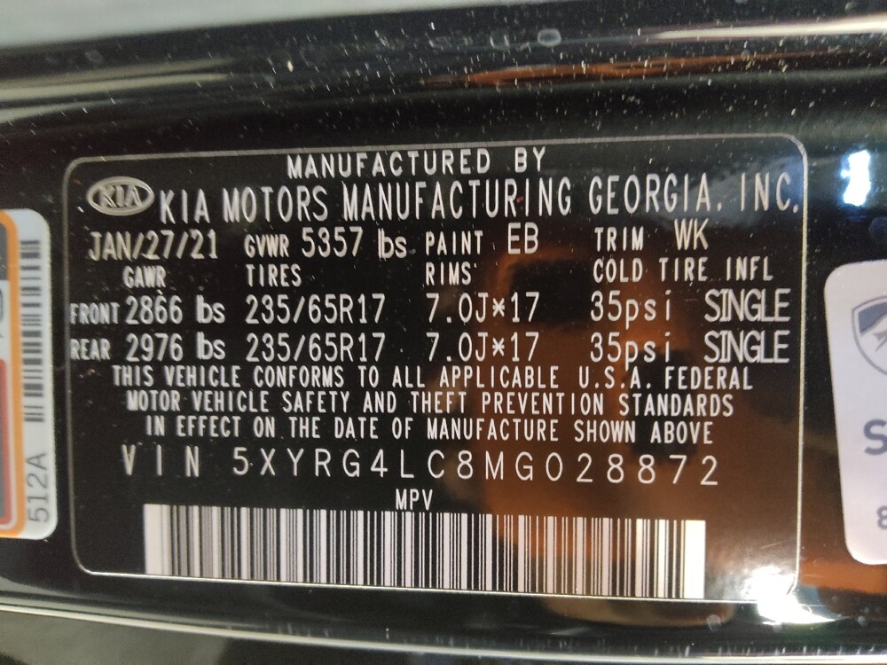 2021 Kia Sorento in Charleston, SC 29414 - 18138984 33