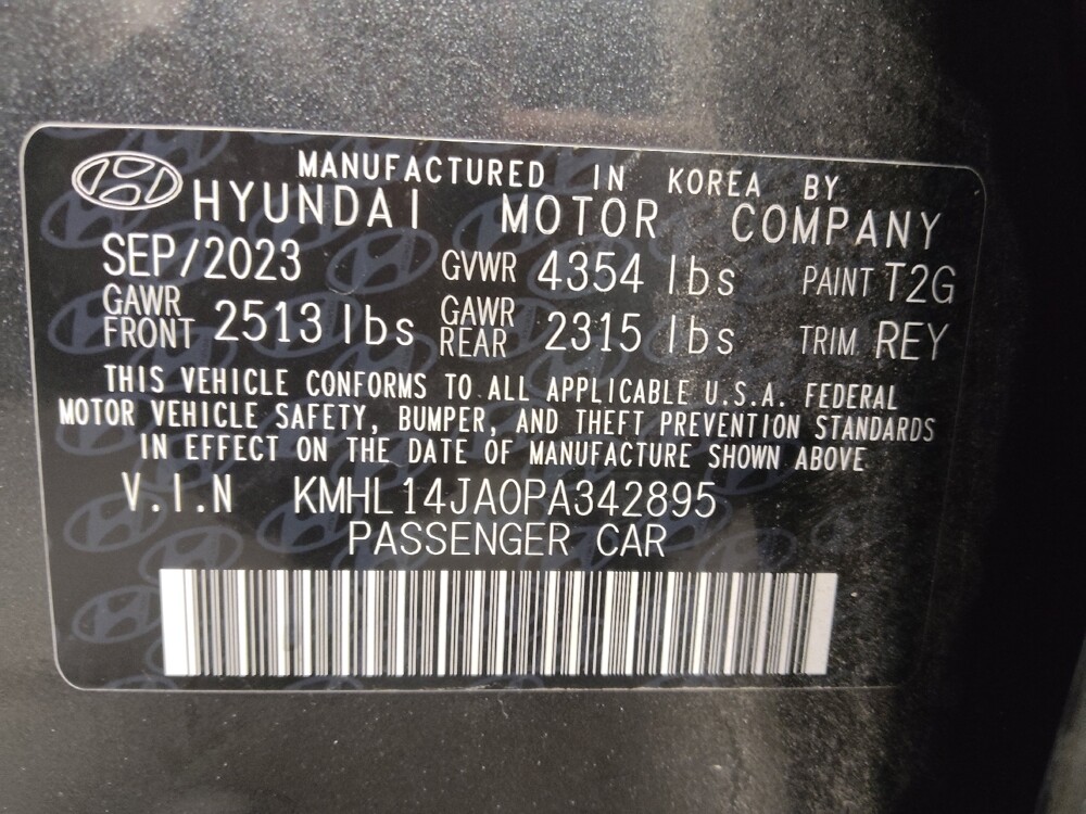 2023 Hyundai Sonata in Greenville, SC 29607 - 18139014 33