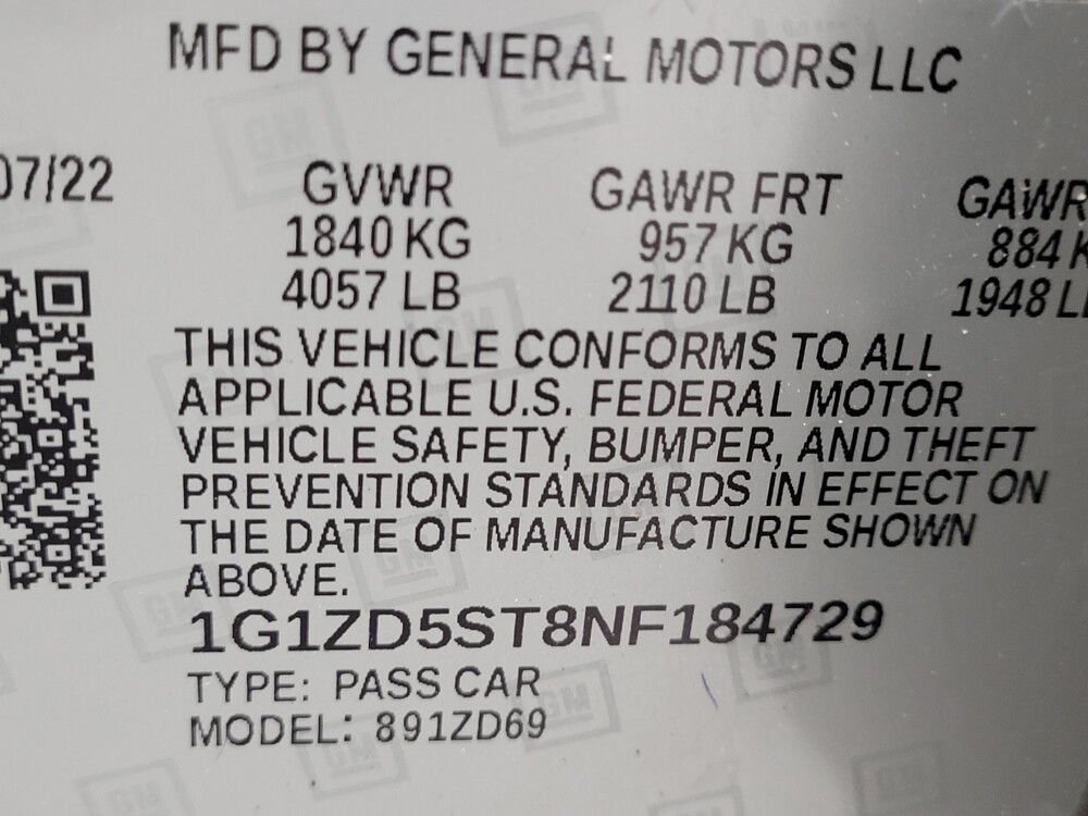 2022 Chevrolet Malibu in Las Vegas, NV 89102 - 18139015 33