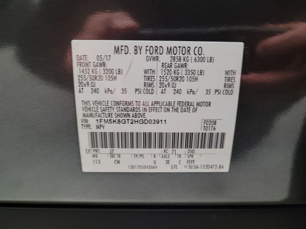 2017 Ford Explorer in Fresno, CA 93726 - 18139080 33