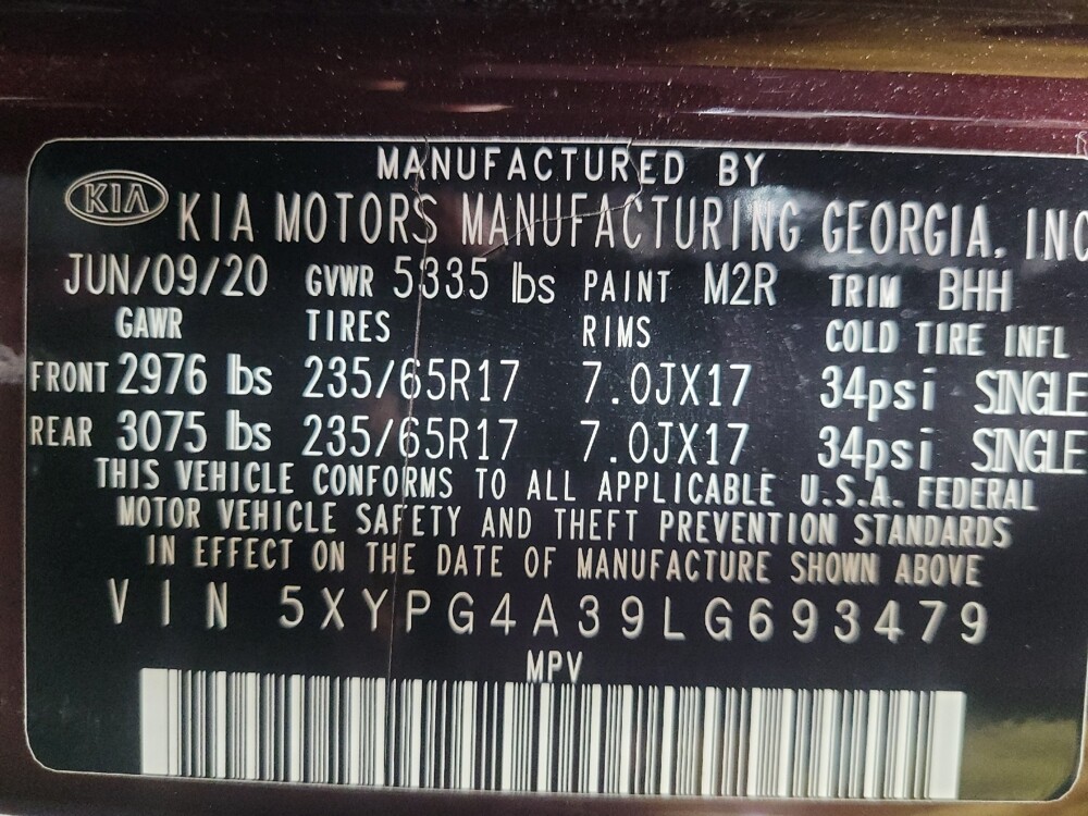 2020 Kia Sorento in Birmingham, AL 35215 - 18139085 33