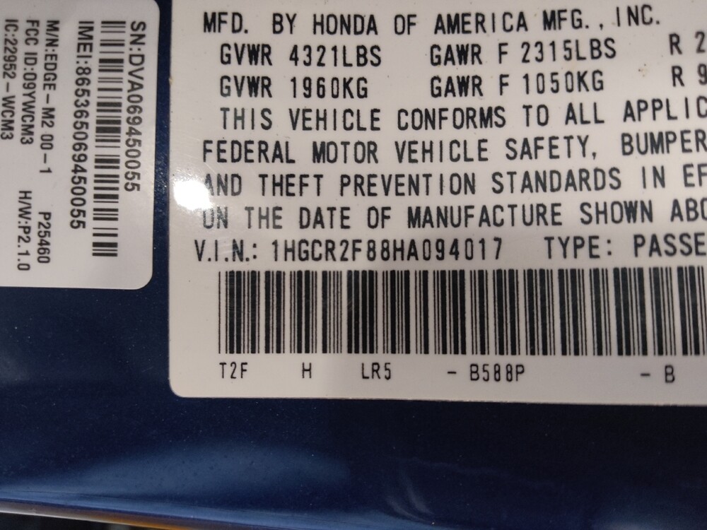 2017 Honda Accord in Augusta, GA 30907 - 18139089 33