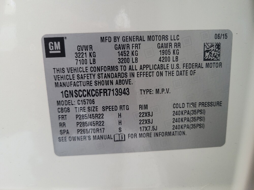 2015 Chevrolet Tahoe in Tampa, FL 33612 - 18139106 33