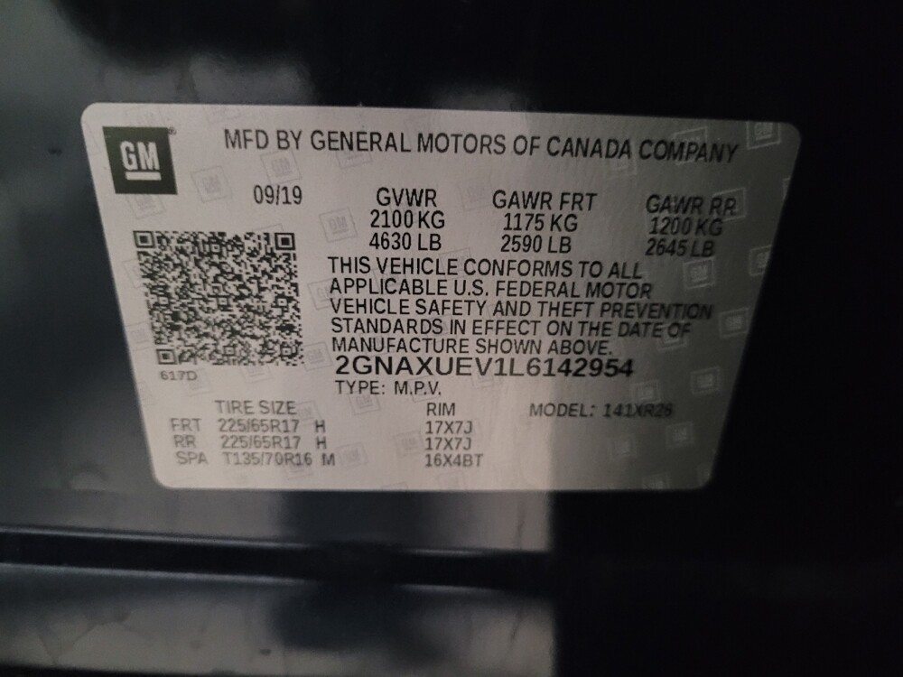 2020 Chevrolet Equinox in New Castle, DE 19720 - 18139116 33