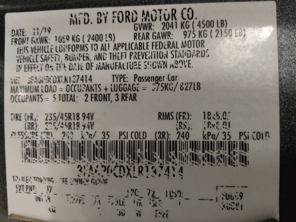 2020 Ford Fusion in Albuquerque, NM 87113 - 18139132 33